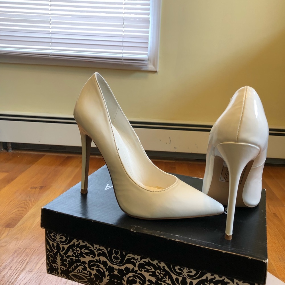White heels